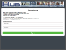 Tablet Screenshot of hub.cityofboston.gov